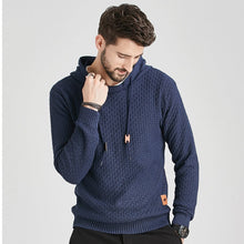 Load image into Gallery viewer, Winter Men's Hoodie Drawstring Sweatshirt Slim Hood Sweatshirt