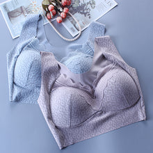 Load image into Gallery viewer, Women's Thin Wireless Side Push Up Large Size Bra