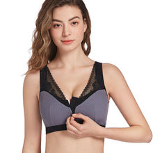 Load image into Gallery viewer, Front Button Wireless Breathable Sleeping Bra Sports Bra