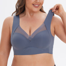 Load image into Gallery viewer, Integrated Fixed Cup GluE-free Plus Size Sports Bra