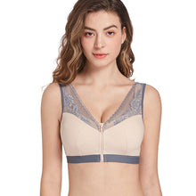 Load image into Gallery viewer, Front Button Wireless Breathable Sleeping Bra Sports Bra