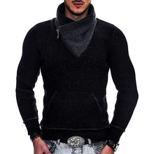 Load image into Gallery viewer, Men Winter Casual Vintage Style Sweater Wool Turtleneck Cotton Pullovers Sweaters
