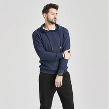 Load image into Gallery viewer, Winter Men's Hoodie Drawstring Sweatshirt Slim Hood Sweatshirt