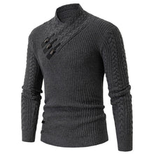 Load image into Gallery viewer, Winter Men's Neck Sweater Large Size Pullover Autumn Winter Warm Sweater