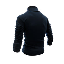Load image into Gallery viewer, Men's Cotton Blend Turtle Neck Knitted Slim Sweater