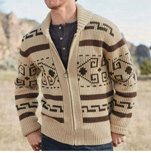 Load image into Gallery viewer, Sweater Big Cardigan Zip Up Knit