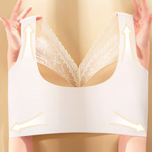 Load image into Gallery viewer, Lace Fixed Cup Push-Up Sleep Bra