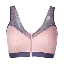 Load image into Gallery viewer, Front Button Wireless Breathable Sleeping Bra Sports Bra