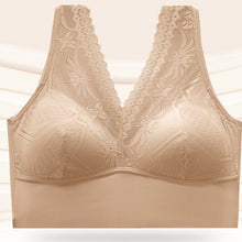 Load image into Gallery viewer, Lace Fixed Cup Push-Up Sleep Bra