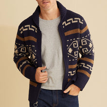Load image into Gallery viewer, Sweater Big Cardigan Zip Up Knit