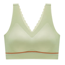 Load image into Gallery viewer, Women's seamless push-up latex deep V comfortable bra