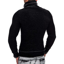 Load image into Gallery viewer, Men Winter Casual Vintage Style Sweater Wool Turtleneck Cotton Pullovers Sweaters