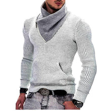 Load image into Gallery viewer, Men Winter Casual Vintage Style Sweater Wool Turtleneck Cotton Pullovers Sweaters