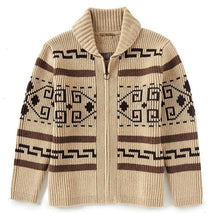 Load image into Gallery viewer, Sweater Big Cardigan Zip Up Knit