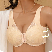 Load image into Gallery viewer, Front Closure Push Up Seamless Women's Extra-Elastic Breathable Wireless Brassiere