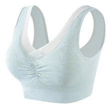 Load image into Gallery viewer, Women's cotton breathable plus size vest style bra
