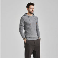 Load image into Gallery viewer, Winter Men's Hoodie Drawstring Sweatshirt Slim Hood Sweatshirt