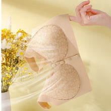 Load image into Gallery viewer, Front Button Push up Large Size Lace Beautiful Back No Wire Bra