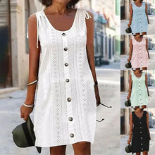 Load image into Gallery viewer, Envío gratis🔥Vestido sexy casual de cuello en U de color sólido para mujer - España Success - España