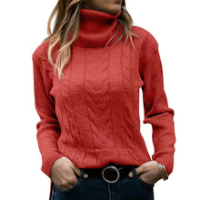 Load image into Gallery viewer, Women's Turtleneck Sweaters 2024 Fashion Long Sleeve Pullover