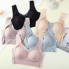 Load image into Gallery viewer, Women's Lace Wide Shoulder Strap Beautiful Back Bra