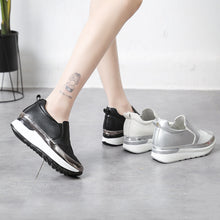 Load image into Gallery viewer, Stylish rhinestone thick sole casual shoes