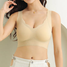 Load image into Gallery viewer, Women's Fixed Cup Push-up Wireless Breathable Sports Tank Top Bra