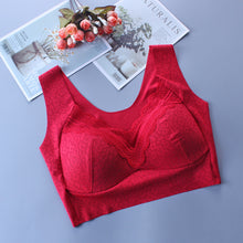 Load image into Gallery viewer, Women's Thin Wireless Side Push Up Large Size Bra