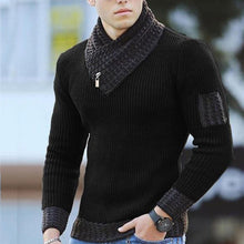 Load image into Gallery viewer, Men Turtleneck Winter Warm Cotton Pullovers Sweaters