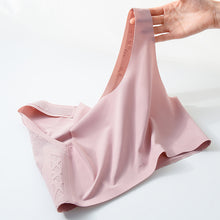 Load image into Gallery viewer, Women's comfortable latex breathable inner cup sleep bra