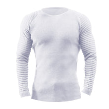 Load image into Gallery viewer, Men's Basic Knitted Crew Neck Long Sleeve Pullover
