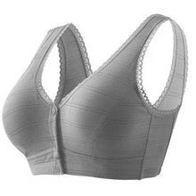 Load image into Gallery viewer, PLUS SIZE COTTON FRONT BUCKLE BRA