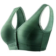 Load image into Gallery viewer, PLUS SIZE COTTON FRONT BUCKLE BRA