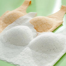 Load image into Gallery viewer, Women Seamless Lace Underwear Large Bralette Breathable Padded Wire Free Bras