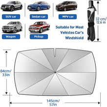 Load image into Gallery viewer, Foldable Car Windshield Sun Shade Umbrella
