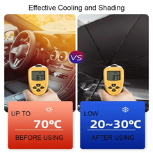 Load image into Gallery viewer, Foldable Car Windshield Sun Shade Umbrella