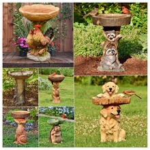 Load image into Gallery viewer, Last Sale 49% OFF🎄Resin Sculpture Bird Feeders