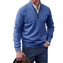 Load image into Gallery viewer, š„MEN'S CASHMERE ZIPPER BASIC SWEATERš„