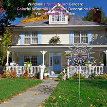 Load image into Gallery viewer, Metal Windmill 3D Kinetic Sculpture