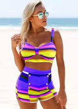 Load image into Gallery viewer, Traje de baño bikini boxer de dos - España