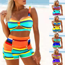 Load image into Gallery viewer, Traje de baño bikini boxer de dos - España