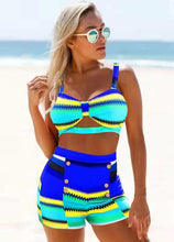 Load image into Gallery viewer, Traje de baño bikini boxer de dos - España