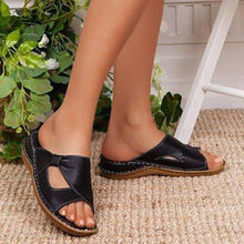 Load image into Gallery viewer, 【35-43】2024 zapatos de plataforma de moda nuevas zapatillas de playa casuales para las mujeres de gran tamaño