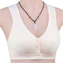 Load image into Gallery viewer, Ladies Cotton Tank Front Button Bra