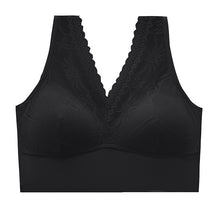 Load image into Gallery viewer, Lace Fixed Cup Push-Up Sleep Bra