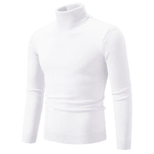 Load image into Gallery viewer, Men's Soft Cotton Slim Fit Turtleneck Sweater