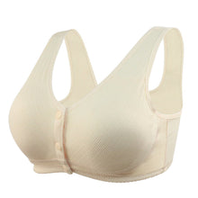 Load image into Gallery viewer, Women's wire-free front button tank top bra
