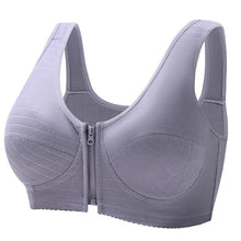 Load image into Gallery viewer, Middle-aged and elderly cotton front zipper underwear