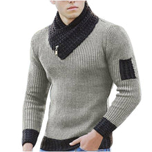Load image into Gallery viewer, Men Turtleneck Winter Warm Cotton Pullovers Sweaters