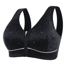 Load image into Gallery viewer, Plus Size Front Closure Wireless Bra Lace Women Underwear